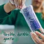 Scotch-Brite Scrub Dots Non-Scratch Scrub Sponge, Rinses Clean, for Washing Dishes and Cleaning Kitchen, 3 Scrub Sponges - Image 10