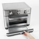 GE Mechanical Air Fryer Toaster Oven + Accessory Set | Convection Toaster with 7 Cook Modes | Large Capacity Oven - Fits 12" Pizza | Countertop Kitchen Essentials | Stainless Steel - Image 5