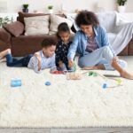 5x7ft Fluffy Fuzzy Area Rug for Living Room Bedroom, Ultra Soft Rugs for Living Room, Modern Shaggy Carpets Rug for Boys Girls Dorm Nursery Home Decor Aesthetic, Upgrade Non-Slip Durable, Cream White - Image 7