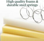 ZINUS 6 Inch Foam and Spring Hybrid Mattress [New Version], Twin, Medium Firmness, Durable Support, Certified Safe Foams & Fabric, Mattress in A Box - Image 7