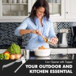 Chef Craft Select Can Opener with Tapper, 6.5 inches in length, Nickle Plated - Image 6