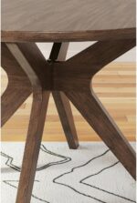 Signature Design by Ashley Lyncott Traditional Round Dining Room Table, Seats up to 4, Brown - Image 7