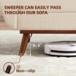 Kingfun 65.2" W Loveseat Sofa, Mid Century Modern Decor Love Seat Couches for Living Room, Button Tufted Upholstered Furniture, Solid & Easy to Install Small Couch for Bedroom Office Apartment, Beige - Image 5