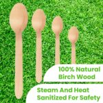 Perfect Stix 6.25" Wooden Cutlery Spoons- Pack of 250ct - Image 3