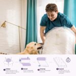 NapQueen Twin Size, 6 Inch Anula Green Tea Infused Memory Foam Mattress, Bed in a Box, CertiPUR-US Certified - Image 9