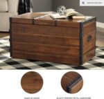 Signature Design by Ashley Kettleby Storage Trunk, Dark Brown - Image 5