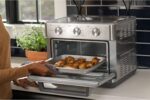 GE Mechanical Air Fryer Toaster Oven + Accessory Set | Convection Toaster with 7 Cook Modes | Large Capacity Oven - Fits 12" Pizza | Countertop Kitchen Essentials | Stainless Steel - Image 8