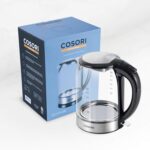 COSORI Speed-Boil Electric Tea Kettle, 1.7L Hot Water Kettle (BPA Free) 1500W Auto Shut-Off & Boil-Dry Protection, LED Indicator Inner Lid & Bottom, Transparent - Image 9
