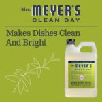 MRS. MEYER'S CLEAN DAY Liquid Dish Soap Refill, Biodegradable Formula, Lemon Verbena (48 Fl Oz (Pack of 1)) - Image 7