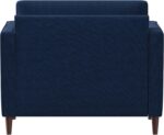 Lifestyle Solutions Lexington Armchair, Navy Blue - Image 6