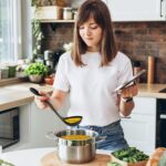 Zulay Kitchen Soup Ladle – Ergonomic, Heat-Resistant & Versatile for Serving Soup, Chili, Gravy & More - Black - Image 5