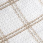 T-Fal Premium Waffle Dish Cloths: Highly Absorbent, Super Soft Long Lasting - 100% Cotton, 12"x13" Flat Waffle Dish Towel for Cleaning & Drying Dishes, (4-Pack), Sand - Image 4