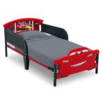 Delta Children 3D-Footboard Toddler Bed, Disney/Pixar Cars 3 - Image 2