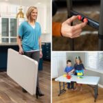 LIFETIME 80387 4-Foot Commercial Adjustable Folding Table, Almond - Image 10