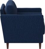 Lifestyle Solutions Lexington Armchair, Navy Blue - Image 5
