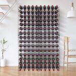 Sorbus Wine Rack Freestanding Floor - Wine Bottle Holder Holds 150 Bottles of Wine - 150 Bottle Capacity Wine Storage for Any Bar, Wine Cellar, Kitchen, Dining Room - Image 5