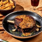 HexClad Hybrid Nonstick 12-Inch Frying Pan with Tempered Glass Lid, Stay-Cool Handle, Dishwasher-Friendly, Oven-Safe Up to 900°F, Induction Ready, Compatible with All Cooktops - Image 3