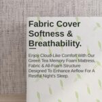 NapQueen Twin Size, 6 Inch Anula Green Tea Infused Memory Foam Mattress, Bed in a Box, CertiPUR-US Certified - Image 12