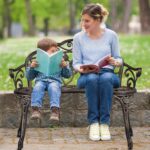 Yaheetech Patio Garden Bench Park Metal Rose Outdoor Benches, Aluminium Vintage Antique Furniture Chair Outside Benches Weather Proof Bench for Outdoor Porch, Lawn, Balcony, Backyard, Bronze - Image 3