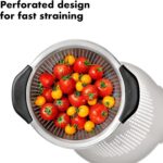 OXO Good Grips Stainless Steel 3 qt./ 2.8L Colander - Image 4