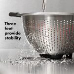 OXO Good Grips Stainless Steel 3 qt./ 2.8L Colander - Image 5
