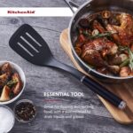 KitchenAid Classic Nylon Slotted Turner, 13.66-Inch, Black - Image 6