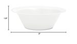 Dart 12BWWCR 10-12 oz White Unlaminated Foam Bowl (Case of 1000) - Image 5