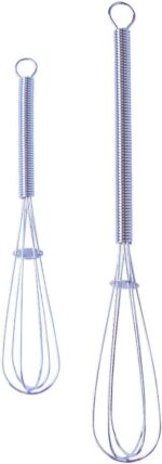 zYoung Mini Whisks Set of 2, 5 Inches and 7 Inches - Image 2