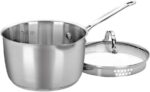 Cuisinart 7193-20P Chef's Classic Stainless 3-Quart Cook and Pour Saucepan with Cover - Image 2