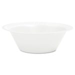 Dart 12BWWCR 10-12 oz White Unlaminated Foam Bowl (Case of 1000) - Image 3