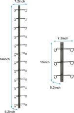 2 Pack 12 Bottle Wall Wine Rack for 24 Wine Bottles, DIY Detachable Wall Mount Wine Rack, Wine Storage Organizer Display Holder Used As One or Four, for Kitchen, Dining Room, Bar, Wine Cellar - Image 9