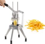Commercial Vegetable Fruit Chopper W/6-Wedge Slicer&1/4″&3/8″&1/2" Blade Professional Food Dicer French Fry Cutter Onion Slicer Stainless Steel For Tomato Peppers Potato Mushroom - Image 9