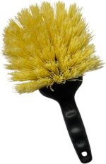 SPARTA 3650500 Plastic Scrub Brush, Cleaning Brush, Utility Brush With Polypropylene Bristles For Cleaning, 8 Inches, Black - Image 5