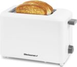 Elite Gourmet ECT-1027 Cool Touch Toaster, 7 Toast Settings Cancel Functions, Slide Out Crumb Tray, Extra Wide 1.5" Slots for Bagels Waffles Specialty Breads, Puff Pastry, Snacks, White - Image 2