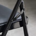 Karl home 6 Pack Black Folding Chairs with Padded Seats for Outdoor & Indoor, Portable Stackable Commercial Seat with Steel Frame for Events Office Wedding Party, 330lbs Capacity - Image 9