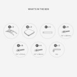 Signature Design by Ashley Moriville Modern Farmhouse 19" Upholstered Dining Room Chair, 2 Count, Brown - Image 9