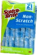 Scotch -Brite Non Scratch Scrub sponges - 21 Pack - Individually Wrapped - Image 2