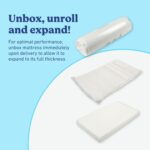 Graco Premium Crib & Toddler Mattress – GREENGUARD Gold Certified, Machine-Washable OEKO-TEX STANDARD 100 Certified Cover with Waterproof Surface, Fits Any Standard Full Size Baby Crib & Toddler Bed - Image 6