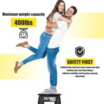 Delxo 16 Inch Folding Step Stool,Foldable Stool for Adults with Safety Lock,Portable Collapsible Plastic Stepstool,Non Slip Folding Stools for Kitchen Bathroom Bedroom Up to 400LBS,(Black 1PC) - Image 11