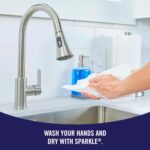 Sparkle Pick-A-Size Paper Towels, 6 Double Rolls (660 Sheets Total) - Strong 2-Ply Towels for Kitchen Cleanup and Everyday Messes - Image 10