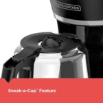 BLACK+DECKER 12-Cup* Programmable Coffeemaker, Black - Image 6