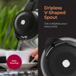 Mueller Living Electric Kettle, Electric Tea Kettle for Boiling Water, 1500W SpeedBoil with Automatic Shutoff, 1.8L Cordless with LED Light, Borosilicate Glass Tea Kettle Pot Water Heater, BPA Free - Image 8