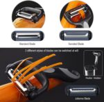 RAXCO Knife Set with Block,10-Piece Kitchen Knives Stainless Steel,Pro-sharpened for Cooking,Slicing,Mincing,Dicing,Black - Image 4