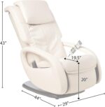 Human Touch WholeBody 7.1 Living Room Recliner Massage Chair - Full Body Professional Grade Personal Massage - Relaxation w Heat for Targeted Stress + Muscle Pain Relief with Foot Calf - Bone - Image 4