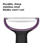 OXO Good Grips Large Vegetable Y Prep Peeler, Black - Image 3