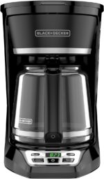 BLACK+DECKER 12-Cup* Programmable Coffeemaker, Black - Image 3