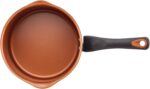 Farberware Glide Nonstick Sauce Pan/Saucepan with Straining and Lid, 3 Quart, (Black) - Image 8