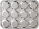 Nordic Ware Naturals Aluminum NonStick Muffin Pan, Twelve 2.75 Inch Cups - Image 8