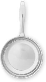 Amazon Basics 2-Piece Oven Safe, Riveted Handle Stainless Steel Induction Frying Pan Set - Silver, 8-inch & 10-inch - Image 5