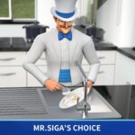 MR.SIGA Pot and Pan Cleaning Brush, Dish Brush for Kitchen, Pack of 2 - Image 3